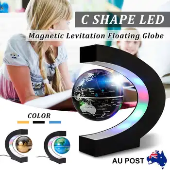 

Magnetic Levitation Globe Night Light Floating World Map Ball Lamp Cool Lighting Office Home Decoration Terrestrial Globe lamp