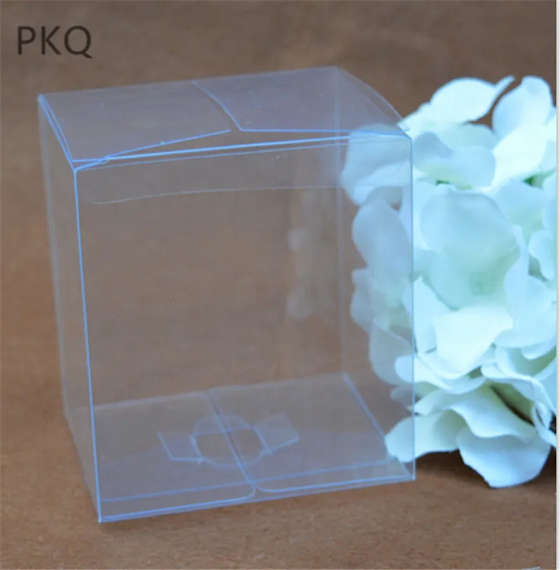 

10pcs 15 size Square Clear plastic box , Transparent Waterproof Gift Box , Packing Souvenir Box for jewelry/Candy/toys