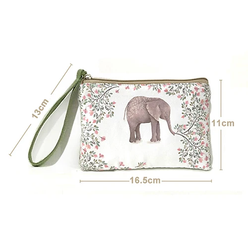 Новые сумки для женщин Мини милый слон лось КИТ Кот Кошелек для монет с принтом телефон сумка для денег женский маленький кошелек карман путешествия
