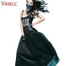 Европейские летние Безрукавки для женщин Новинка года модные женские туфли пикантные вырезом Холтер рукавов Круглый Средства ухода за кожей шеи свободные футболки дамы жилет Singlets l951