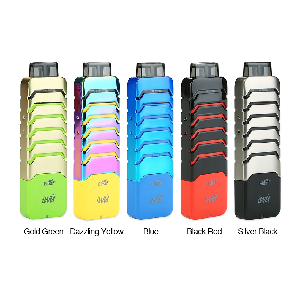 100% оригинальный набор Eleaf IWu с аккумулятором 700 мА/ч и емкостью 2 мл многоразовая