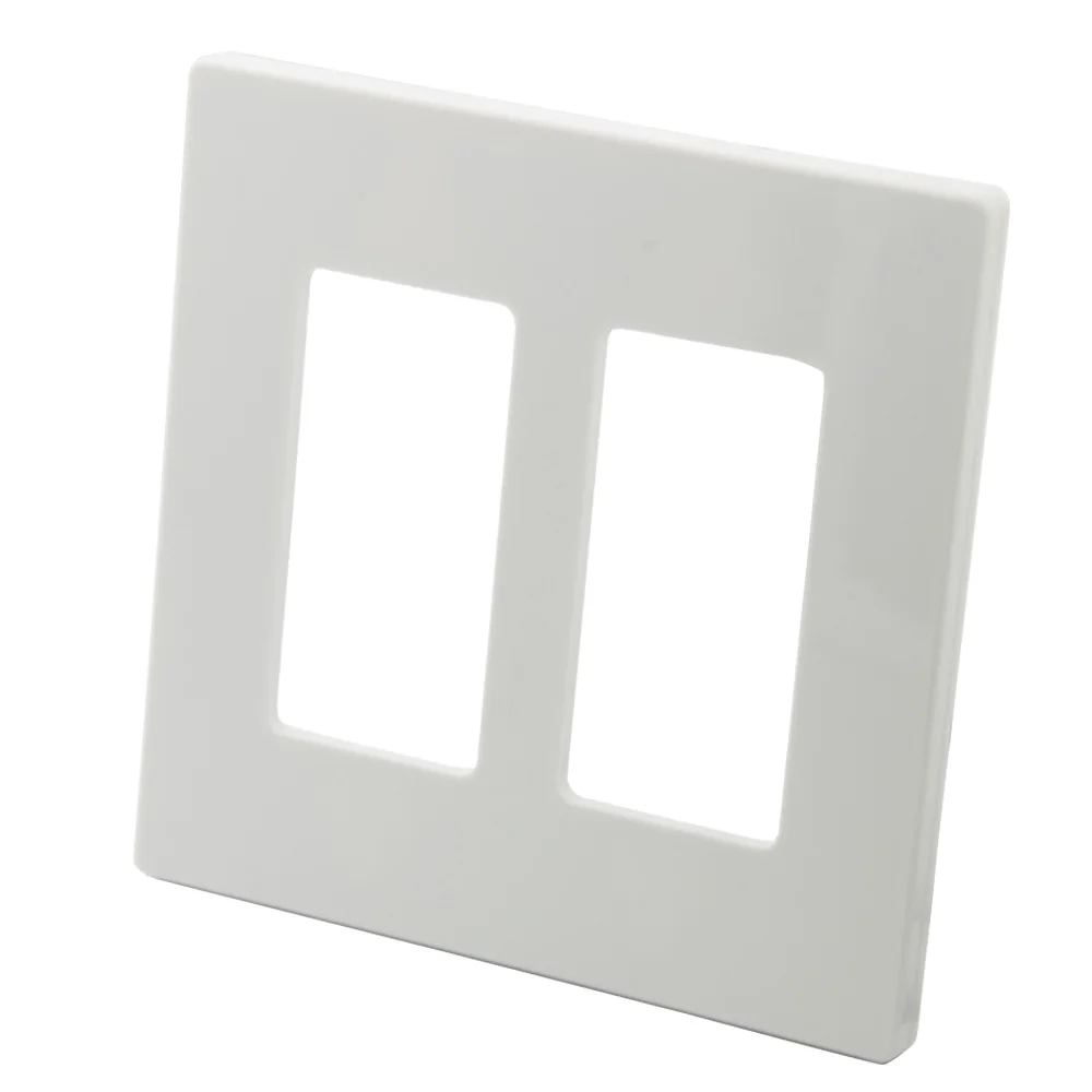 1 Gang 2 Gang 3 No Screw US Style Wall Plate