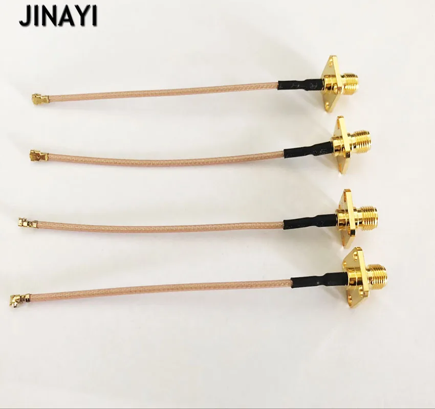 10 шт. IPEX IPX U. fl to SMA Female 4 отверстия фланцевое крепление панель разъем RG178