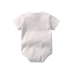 Детские Мягкий хлопок Боди для мальчиков и девочек с короткими рукавами комбинезон для новорожденных альпинистские Костюмы Одежда для