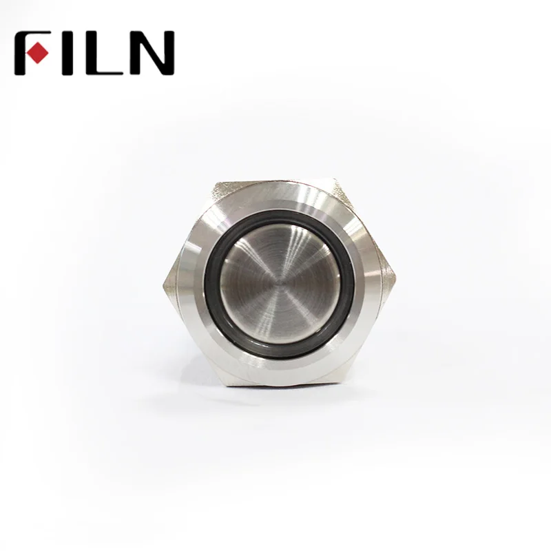 FLIN 19 мм 3 в 6 12 В 48 220 красный синий зеленый белый Мгновенный Переключатель 5A