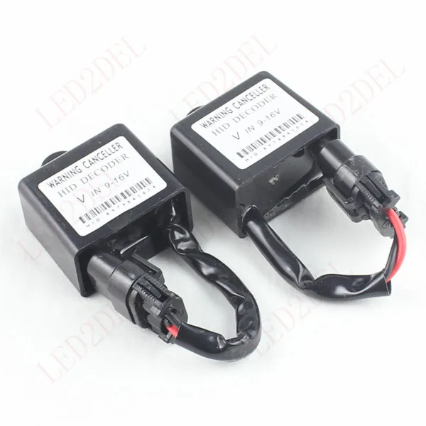 HID Xenon комплект Ошибка Декодер Can bus компьютер Предупреждение жгут компенсатор