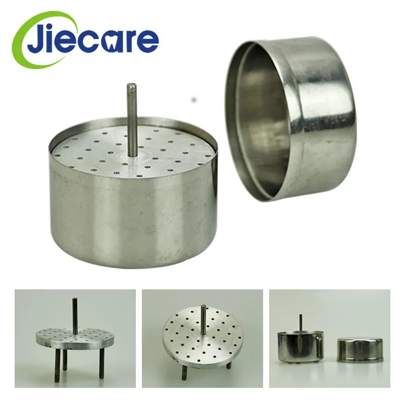 1PC High Quality Dental Circular High speed Needle Sterilizing Box Stainless Steel Dentist