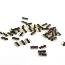10 шт. 4 Pin коробка передач/5PIN RGBW/6PIN RGB CCT разъем адаптера pin иглы мужской тип двойная для RGB/rgbw RGB CCT 5050 3528 Светодиодные ленты