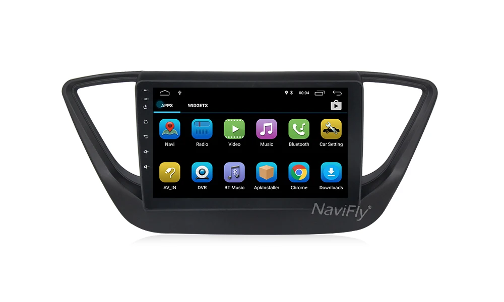 Flash Deal NaviFly Car Radio Multimedia no 2 din android Video Player Navigation GPS For Solaris 1 2 Hyundai Accent Verna Sedan 30