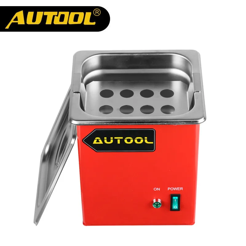 AUTOOL Ultrasonic Cleaner Petrol Gasoline Injector Spark Plug Coke