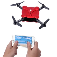 2017 New RC Quadcopter WiFi FPV Drone With Camera 0.3MP 480P Altitude Hold Foldable Dron Remote Control RC Helicopter X18