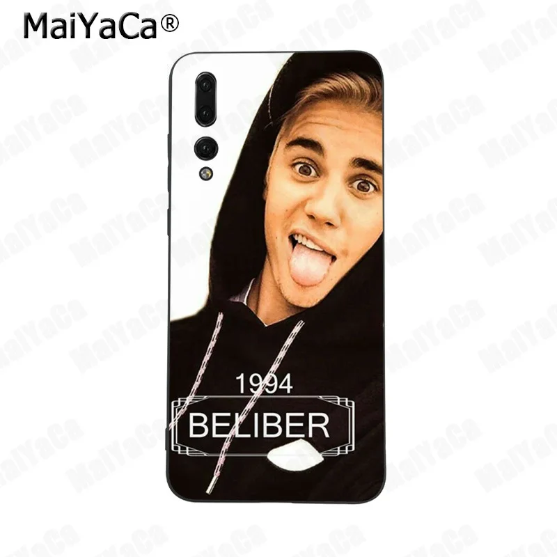 MaiYaCa Justin Bieber Coque Shell Phone Case for Huawei Mate10 Lite P20 Pro P9 P10 Plus Mate9 10 Honor 10 View 10