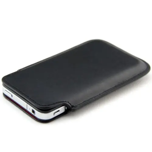 

Leather Pouch Sleeve Case for iPhone 3G 3GS for iPhone4 4G 4GS Skin Cover