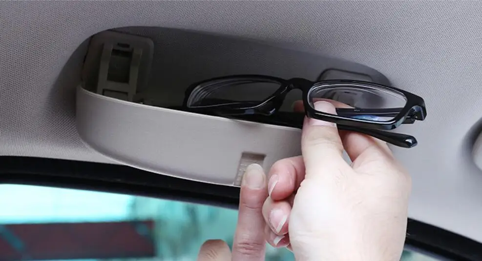 Для BMW X3 F25 2011 2012 2013 2014 2015 серые внутренние передние солнцезащитные очки держатель