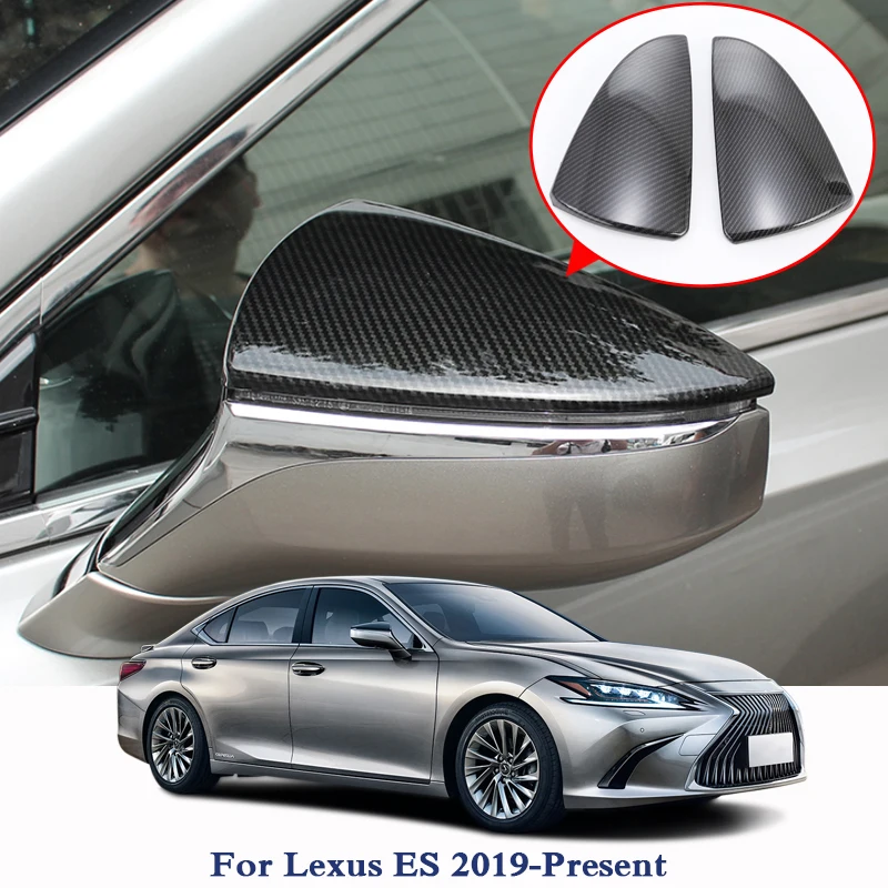 ABS Car Styling For Lexus ES 2019 Present Car Rearview Mirrors Sequins