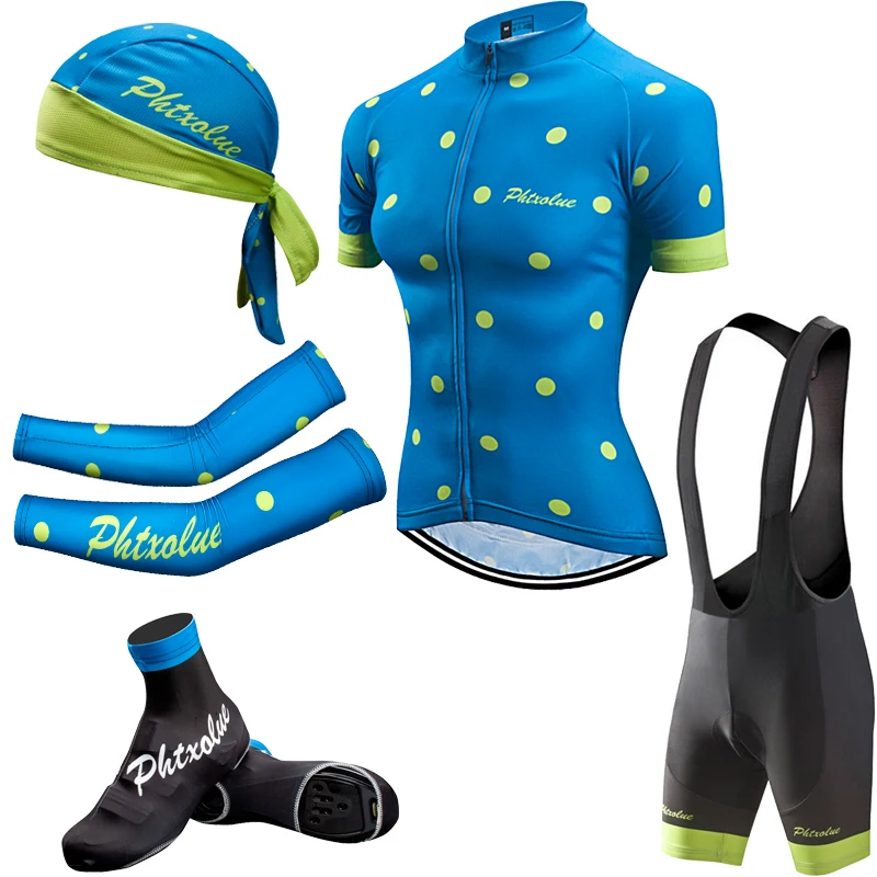 Conjunto de Jerseys de Ciclismo para mujer Phtxolue Maillot Ropa de Ciclismo de montaña