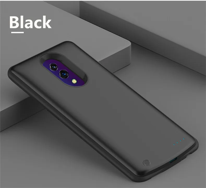6500mAh Battery Charger Cases For OPPO K3 Power Bank Case Extenal Battery Power Pack Charging Cover For OPPO K3 Battery Case - Цвет: Black
