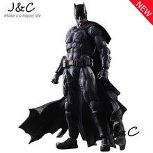 2016 Justice league Superman VS Batman Movie Batman Action Figure 27cm PVC Model Collect Anime Model Toys Juguetes kids toys