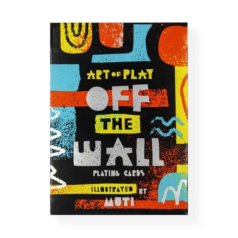 

Off the Wall Playing Cards Poker Size Deck USPCC Custom Limited Edition Sealed Magic Tricks Magic Props