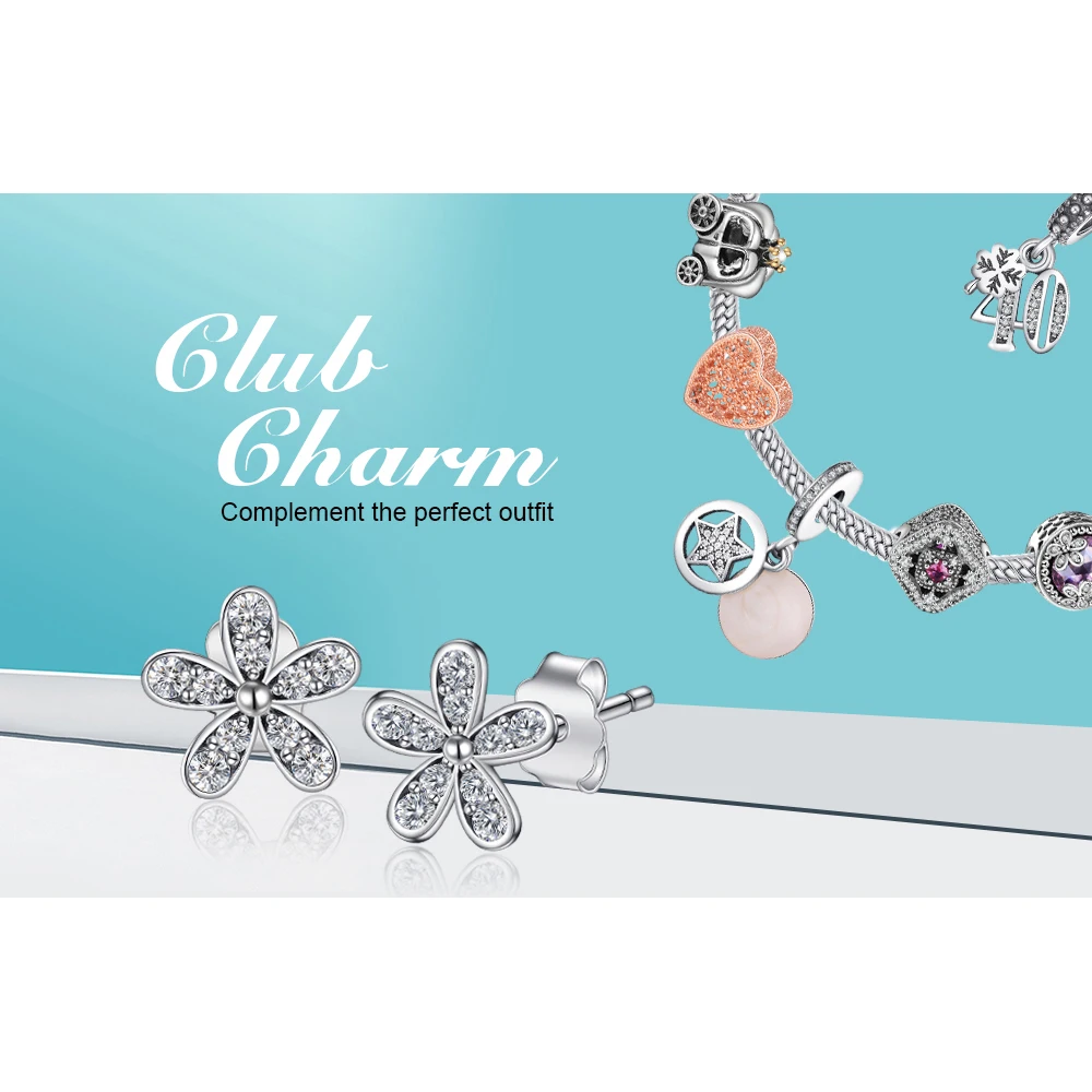 Jewelrypalace 925 пробы серебряные серьги гвоздики фианит уникальный дизайн Модные