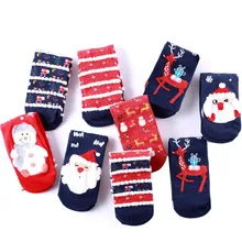 PEONFLY/теплые женские носки с героями мультфильмов kawaii милые японские рождественские носки счастливые носки с Рождеством забавный подарок на год, Прямая поставка