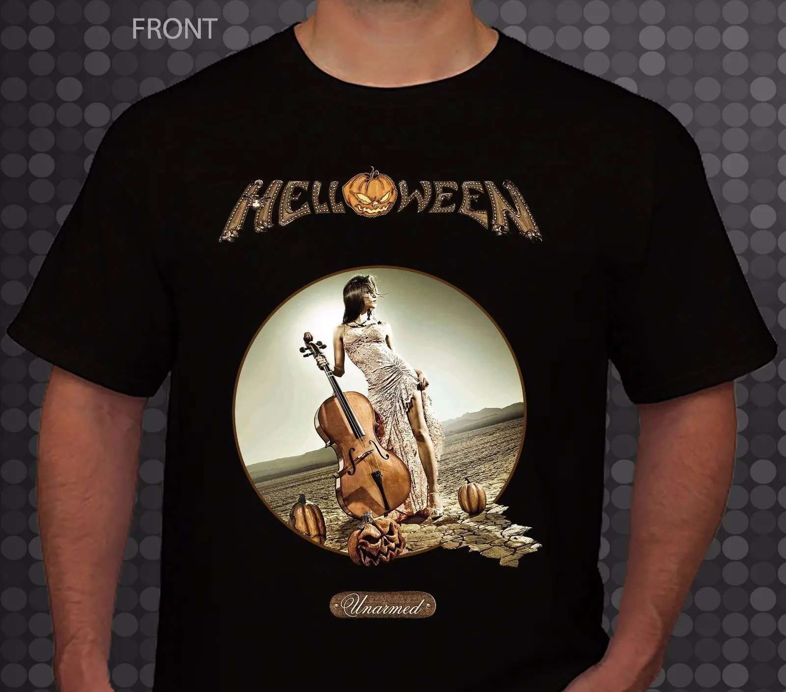 HELLOWEEN-безоружных-Пособия по немецкому языку power metal группа T_shirt-SIZES: S для 3XL Новое