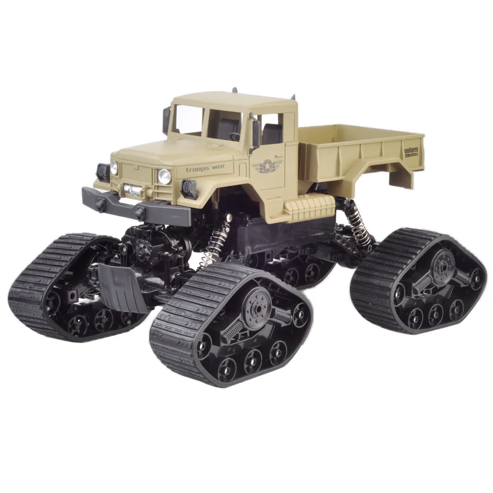 remote control car in snow