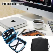 Топ жесткий ящик для хранения Путешествия Чехол сумка для apple mac мини настольный и аксессуары