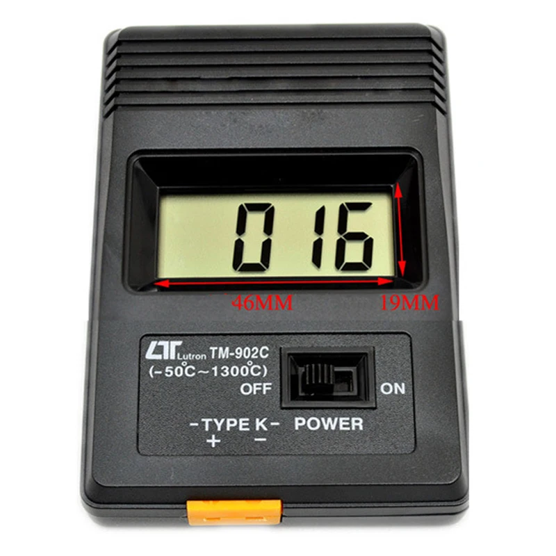 TM 902C Digital K Type Thermometer Temperature Sensor Meter with
