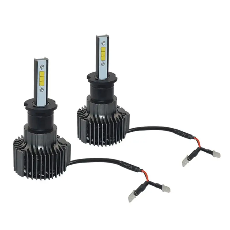 

2x V2 H3 DC11-30V Car Headlights Low Beam White, 72W, lumens 8400LM, Titanium gray