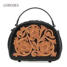 Женские сумки из натуральной кожи для женщин новая кожаная ручная работа кожаная сумка-мессенджер Винтажная сумочка дизайнерская сумка