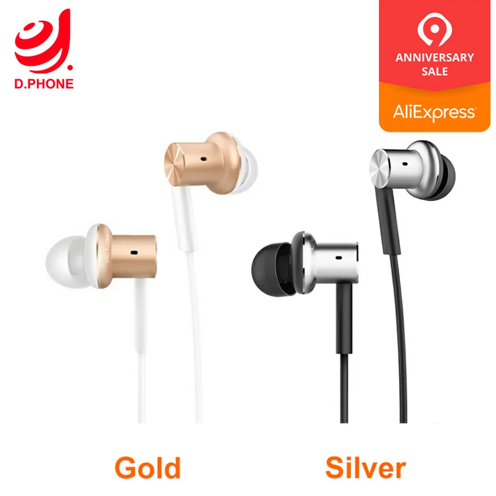 

Original Xiaomi Hybrid Pro HD / Hybrid Pro Earphone Triple / Dual Driver Dynamic + Balanced Armature Mi In-Ear Line Control Mic
