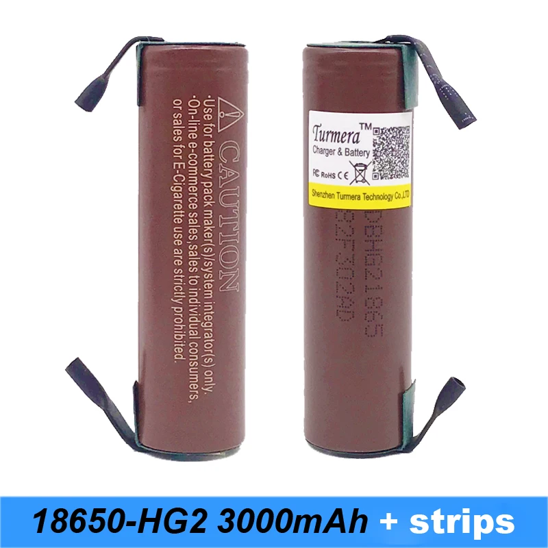 12v электрический набор отверток HG2 18650 3000mAh перезаряжаемый аккумулятор для