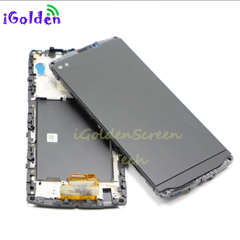 

Black 5.7"for LG V10 H960 H968 H900 VS990 LCD Display Touch Screen Digitizer Assembly With Frame Pantalla Replacement V10 LCD
