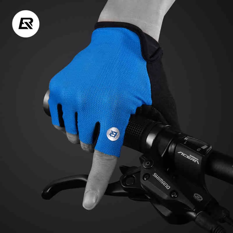 Велосипедные перчатки ROCKBROS командные дышащие с полупальцами для мужчин и женщин