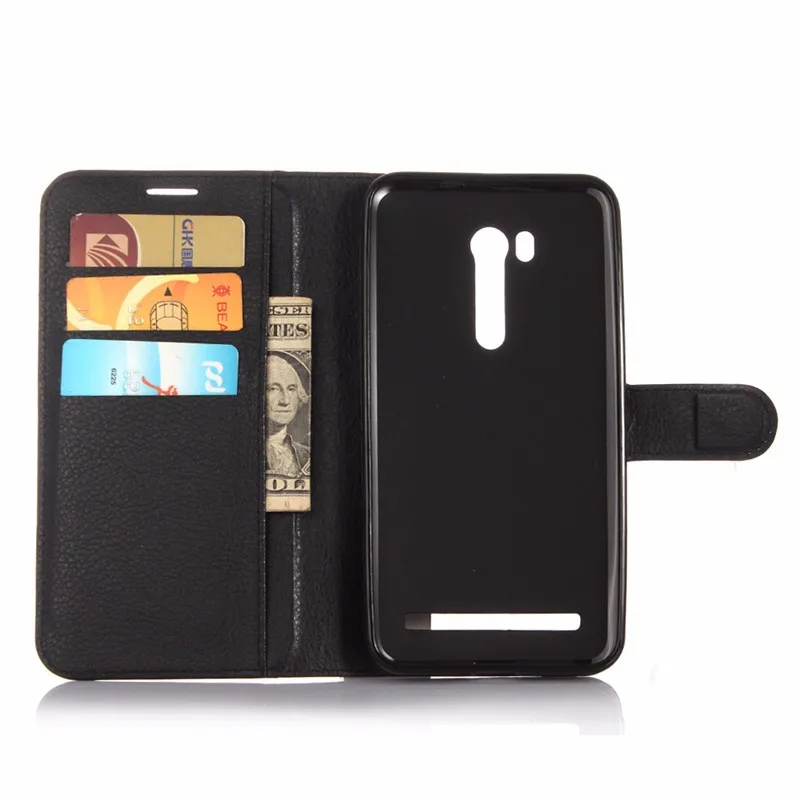 Luxury PU Leather Case For ASUS ZenFone Go ZB551KL ZenFone Go TV 5.5 inch Flip Protective Phone Shell Back Cover Skin With Slot (46)