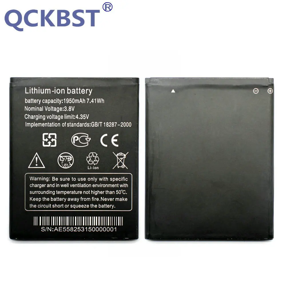 

New T5 1950mah Battery New Batteries for THL T5 T5s DNS S4705 4705 Mobile Phone In stock Tracking code