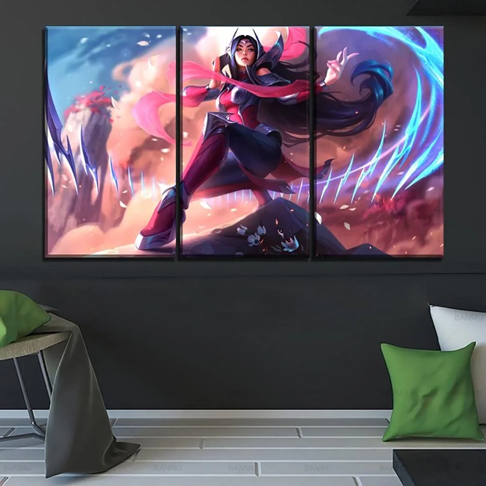 Casa-moderna-de-pared-arte-3-unidades-Irelia-Liga-de-Leyendas-de-cartel-juego-de-tipo.jpg_640x640