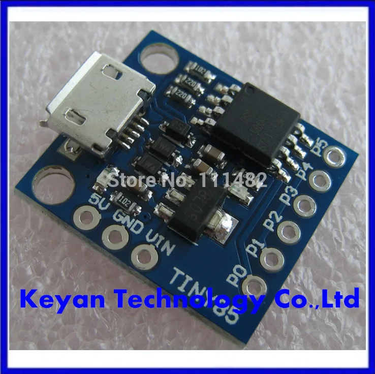 

10pcs/lot GY Digispark kickstarter miniature minimal development board TINY85 module usb