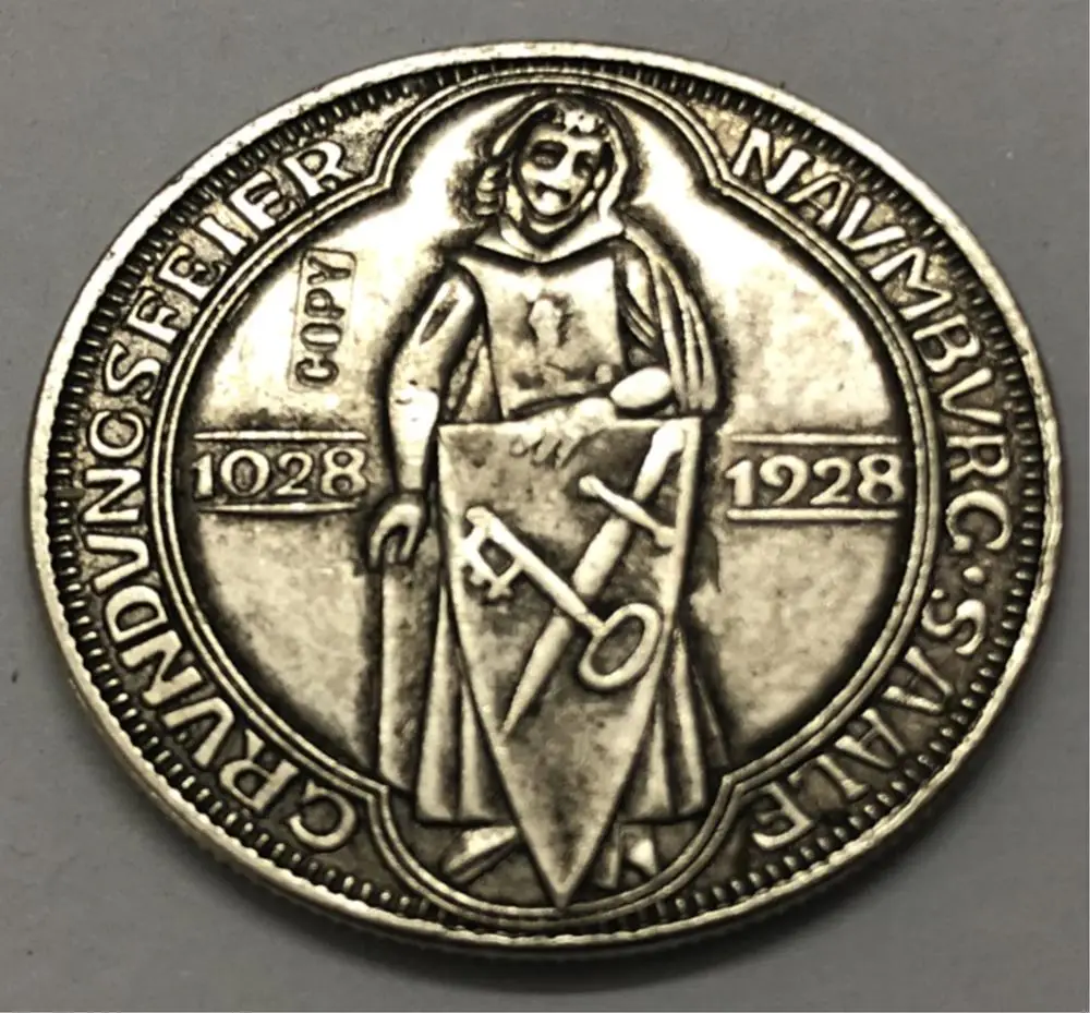 

1928 Germany 3 Reichsmark Naumburg