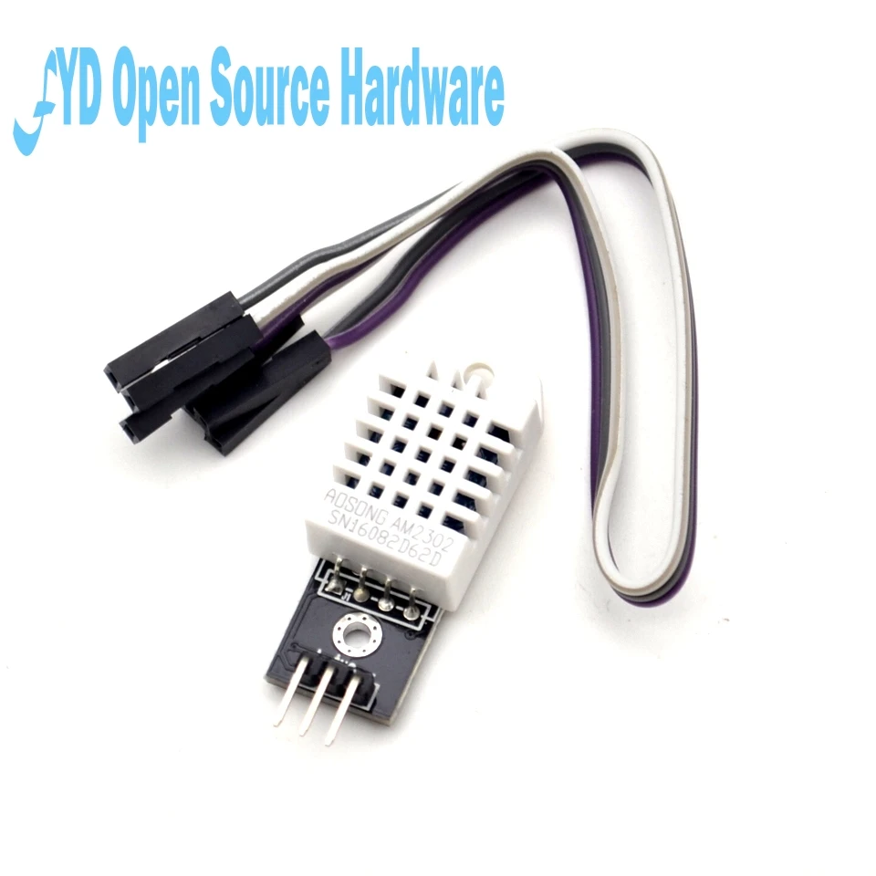 

1set DHT22 single-bus digital temperature and humidity sensor module AM2302 electronic building blocks