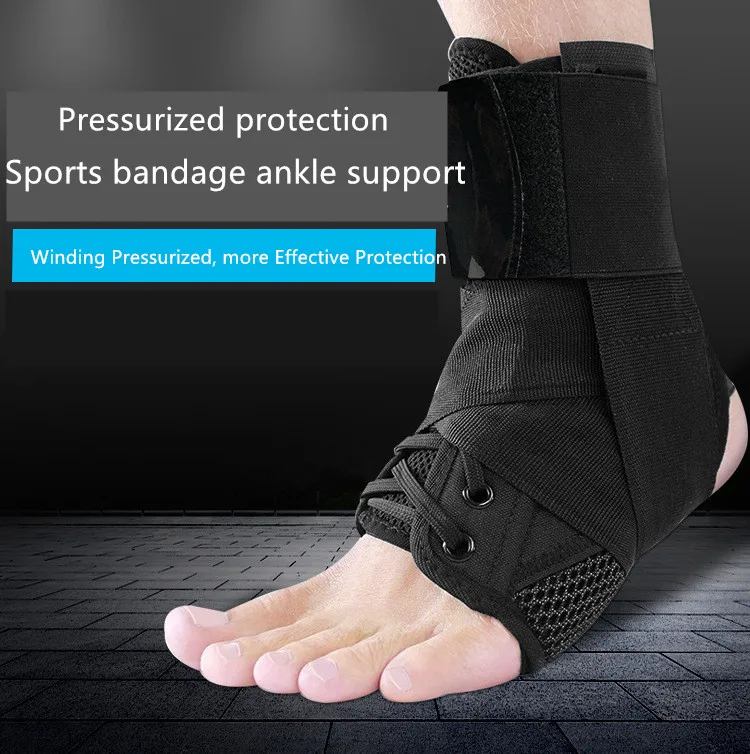 Ankle Brace Support Elastic Foot Protector Bandage Sprain Prevention Reduce Swelling Achilles Tendonitis Sports Injurie