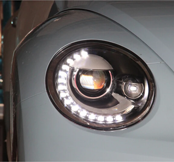 Automobile 2 P Led Hid Headlights Xenon Headlamps Hernia Lamp Auto Car Products Parts Angel Eyes For Volkswagen Beetle Products For Direct Sales Eye Lash Productseye Lotion Aliexpress