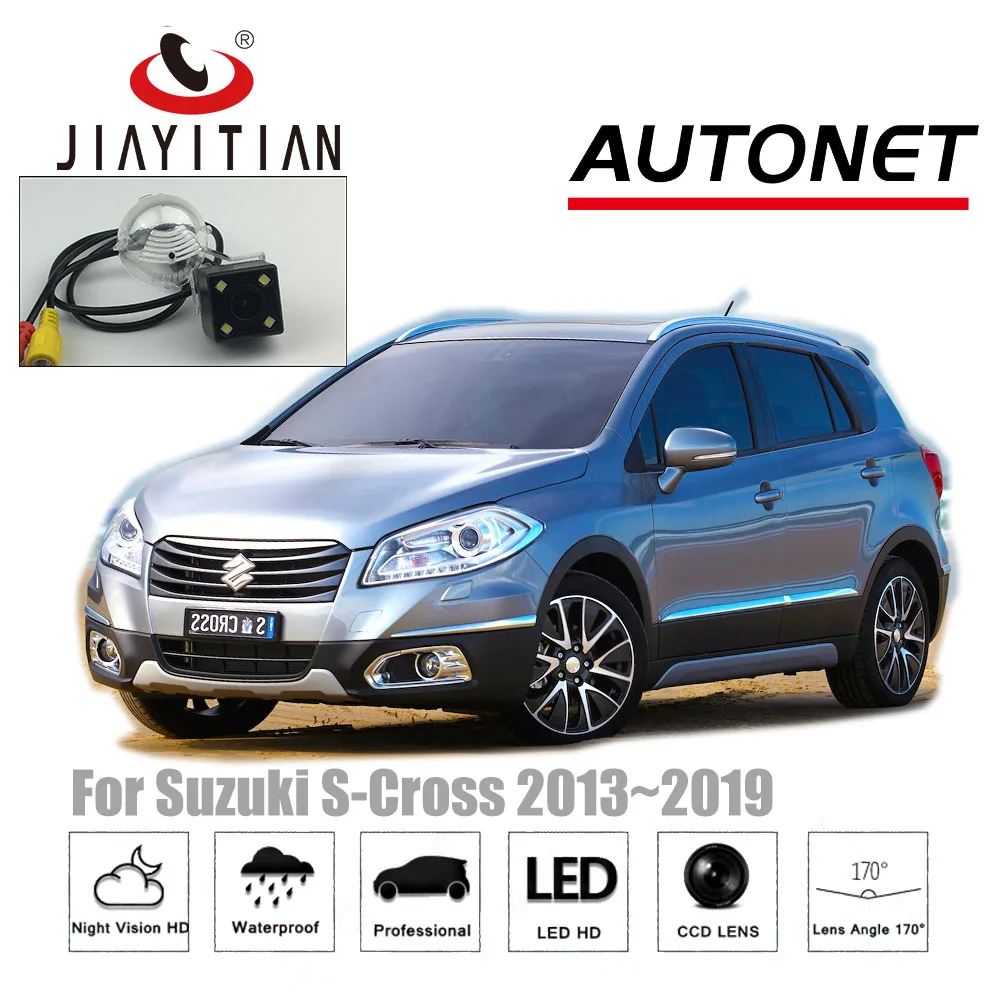 JiaYiTian для Suzuki S Cross Maruti Chevrolet SCross 2013 ~ 2019 CCD камера заднего вида с ночным