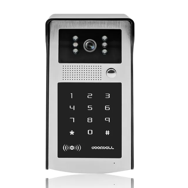 Wired 7" Video Door Phone Doorbell Video Intercom Entry System + RFID ...