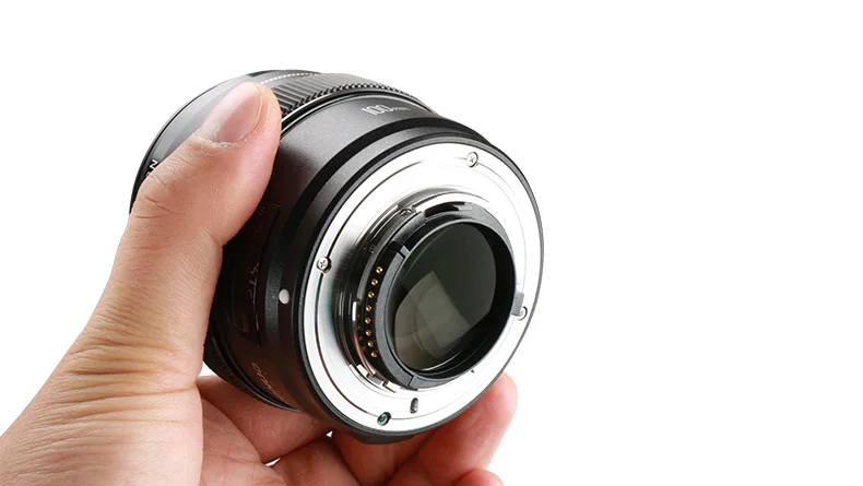 Светодиодная лампа для видеосъемки Yongnuo 100 мм F2 объектив с широкой диафрагмой и AF/MF Средний телеобъектив основной объектив макро YN100mm объектив для Nikon D7200 D7100 D7000 Камера