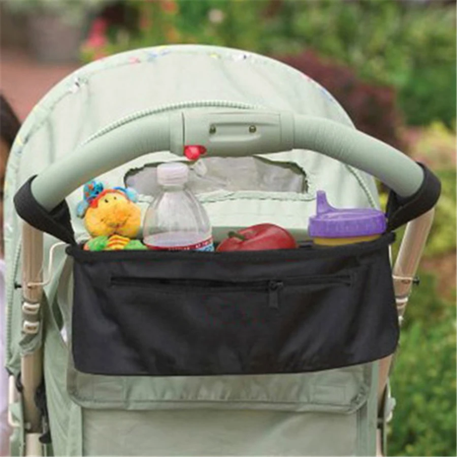 Baby Stroller Accessories Pallet Mommy Bag Hanging Umbrella Bags Baby