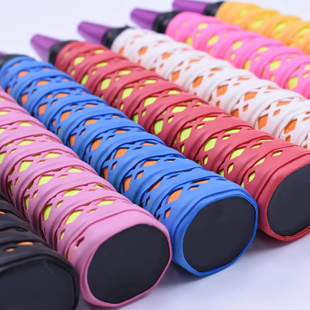 

New 1Pc Hollow Replacement Racket Grip Tape Badminton Raquet Overgrip Overwrap