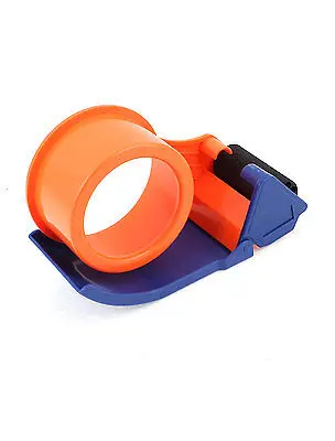 Портативный посылка инструмент диспенсер для клейкой ленты резак оранжевый красные, синие