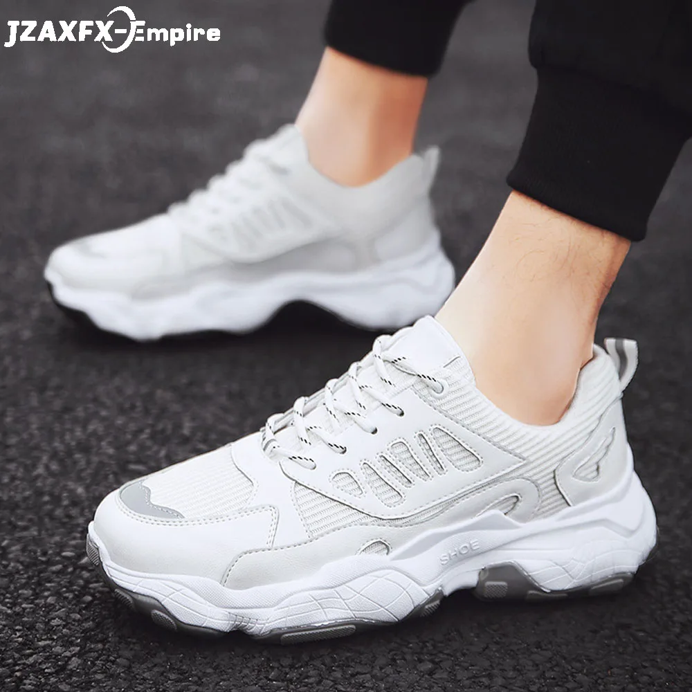 

2019 Fashion Sneakers Men Breathable Mesh Casual Shoes Men Comfortable Fashion Tenis Masculino Adulto Sneakers